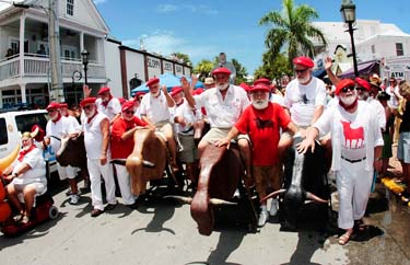 Hemingway Days 2009 photo - Duval Street, Key West